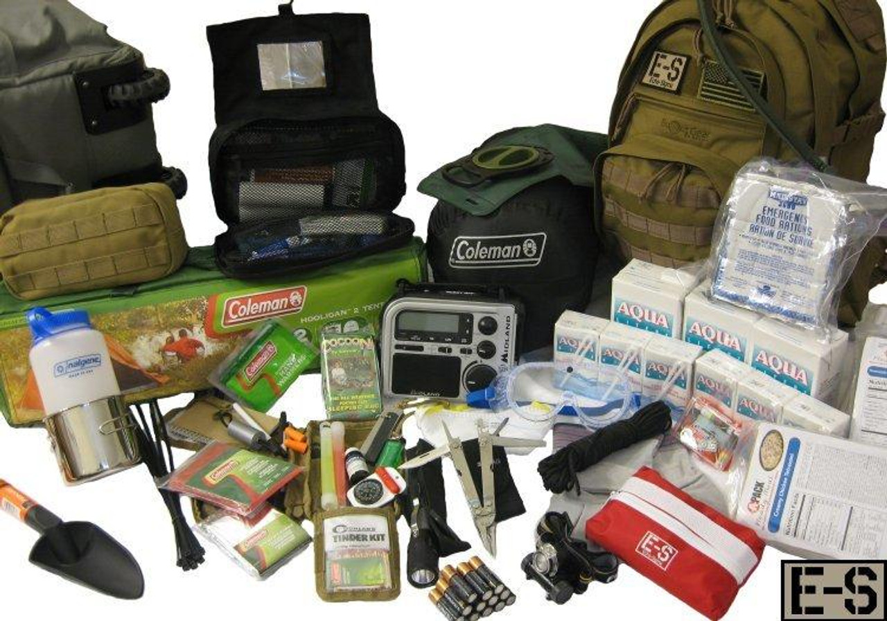 Echo-Sigma Zombie Survival Kit with Trauma Supplies