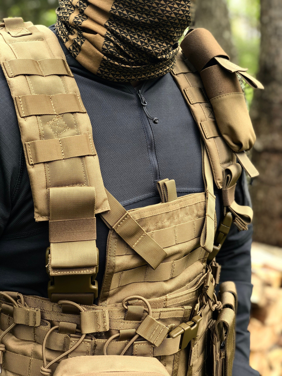 Condor Tactical Pro Chest Set w/ Six built-in AR/M4 Mag Pouches