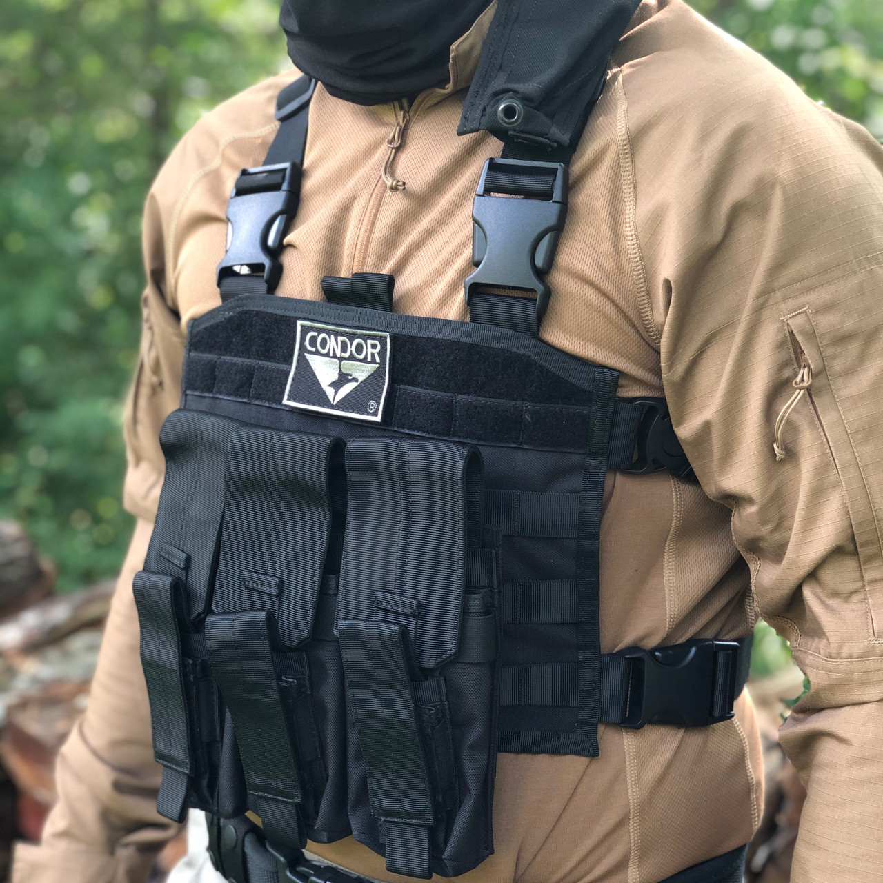 High Quality Bug-Out Quick Disconnect Plate Carrier with Molle Pouches