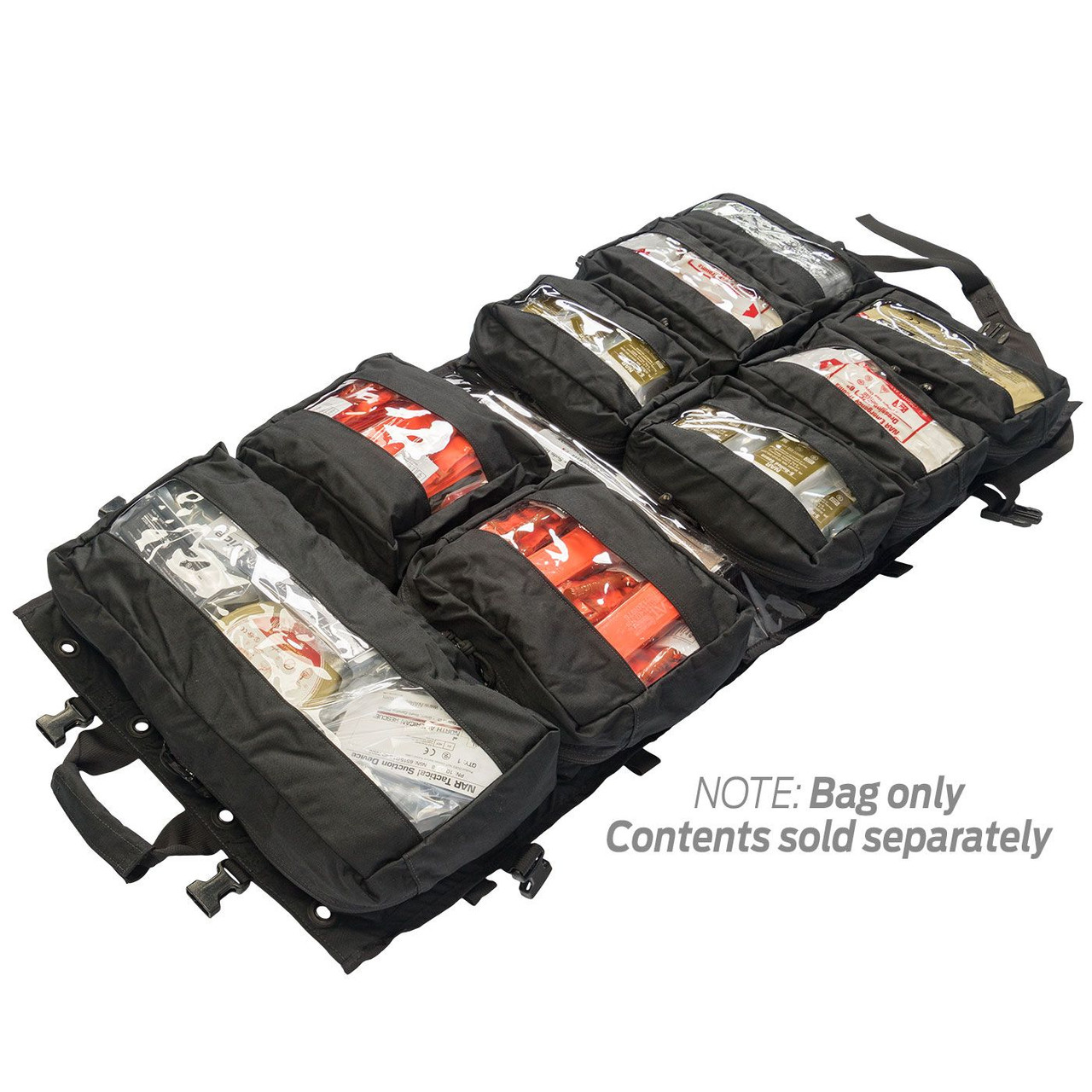 Emergency Medical Kit Bag, 160 Pieces