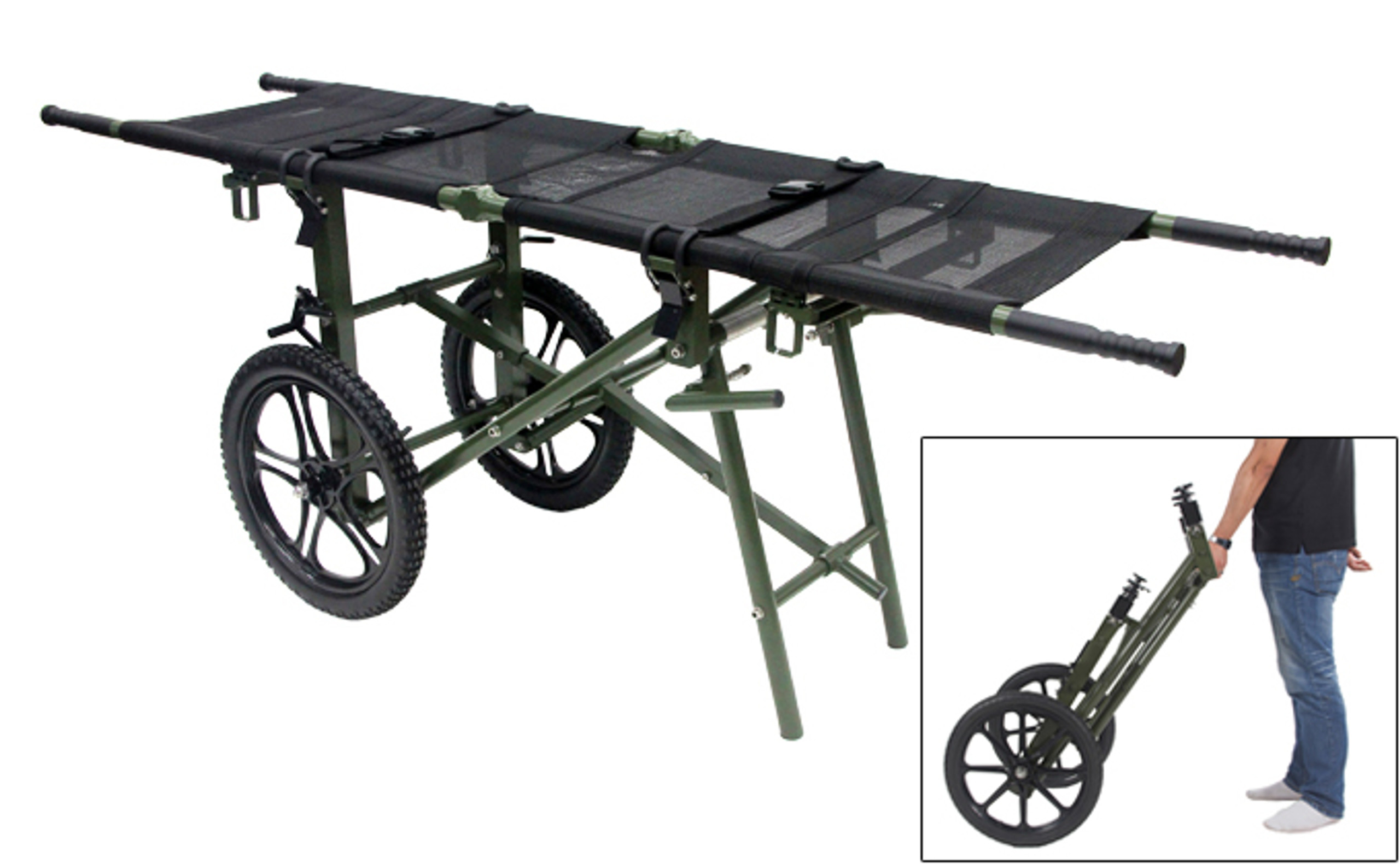 North American Rescue Wheeled Litter Carrier