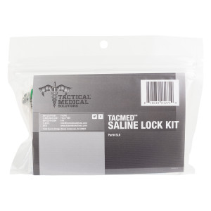 Tactical Medical Solutions Compact Vacuum Sealed Saline Lock Kit Tactical Medical Solutions Compact Vacuum Sealed Saline Lock Kit