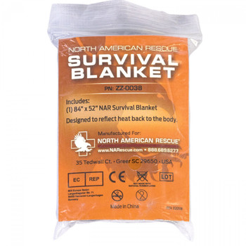 North American Rescue Survival Blanket