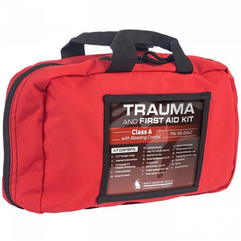 North American Rescue Trauma and First Aid Kits Hard Case - Class A