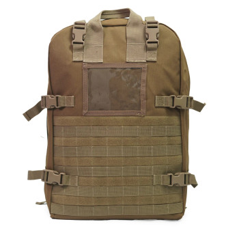 Elite First Aid STOMP Medical Kit – rugged tactical bag in olive drab, partially open showing organized compartments of over 300 medical supplies. Elite First Aid STOMP Medical Kit – rugged tactical bag in olive drab, partially open showing organized compartments of over 300 medical supplies.