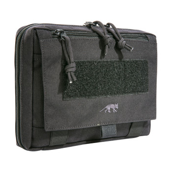 Tasmanian Tiger EDC Pouch front view in black showing.