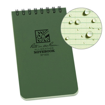 Top Spiral Waterproof Notebook