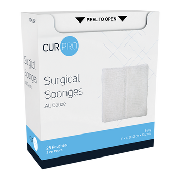 Dynarex Surgical Gauze Sponge - Sterile 2's - 8 Ply