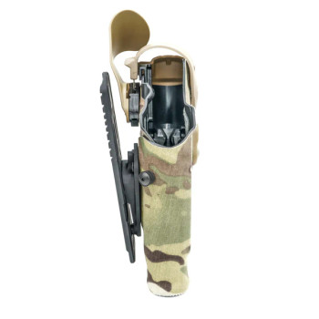 True North Concepts DAB spacer mounted between holster and adapter creating outward cant for improved draw