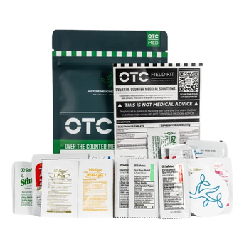 Austere Medicine Consultants Over the Counter (OTC) Field Kit contents