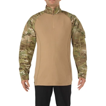 5.11 Tactical Rapid Assault Shirt - MultiCam TDU - Front View