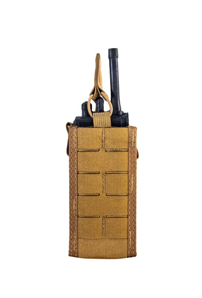 High Speed Gear Duty Multi-Access Radio Communications TACO Pouch Coyote Brown