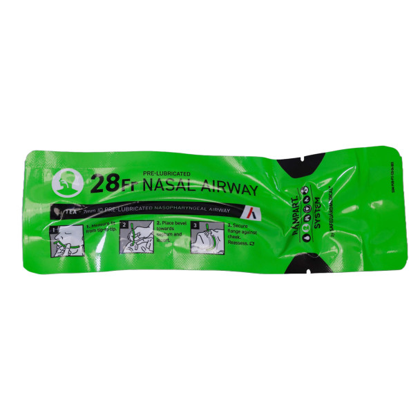 Safeguard Medical Pre-Lubricated Nasal Airway NPA