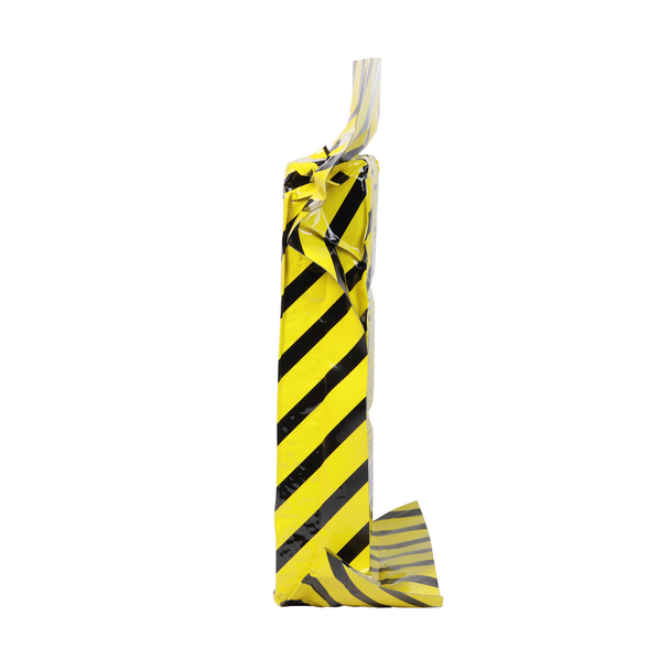 Mayday 2400 Calorie Emergency Food Bar side view showing resealable yellow and black vacuum sealed pouch profile