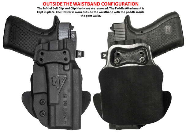 Comp-Tac Dual Concealment Holster IWB/OWB