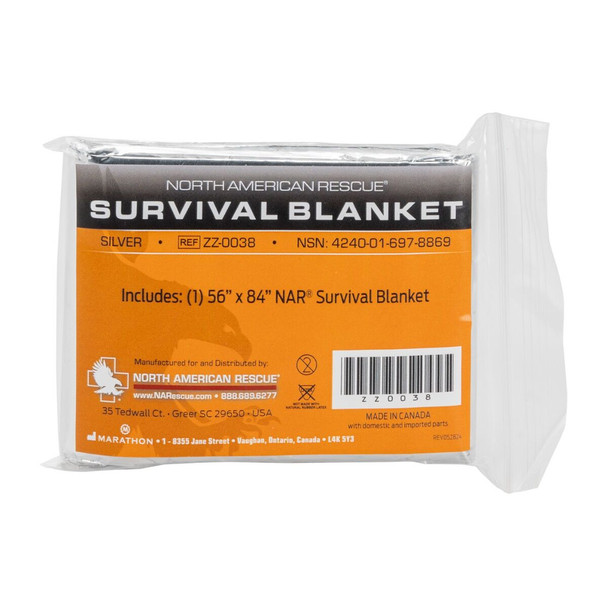 North American Rescue Survival Blanket North American Rescue Survival Blanket