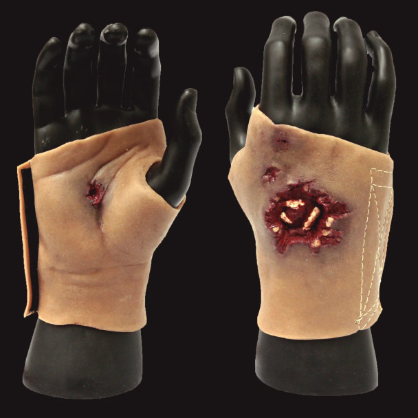 Techline Gunshot Wound Through Hand (Right)