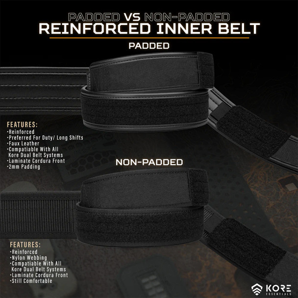 KORE P1 Nylon Patrol Duty Belt Kit KORE P1 Nylon Patrol Duty Belt Kit