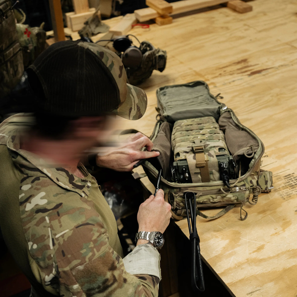 Eberlestock Romad Backpack in use