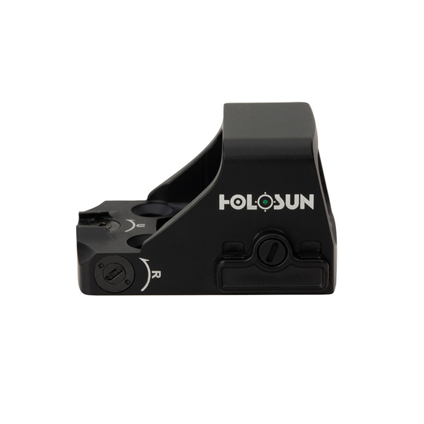 Holosun HE507K-GR X2 side-mounted battery tray detail