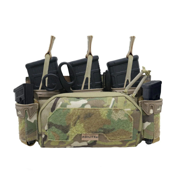 Agilite Pincer Placard 2nd Layer Admin Pouch with Pincer pistol pouches