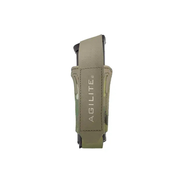 Agilite Pincer Single Pistol Pouch over the top Velcro retention