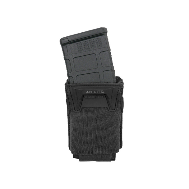 Agilite Pincer Single Multi-Caliber Mag Pouch with AR magazine