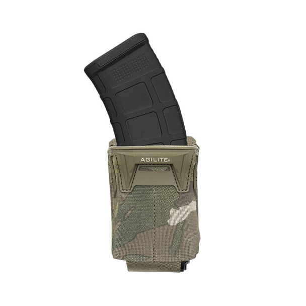 Agilite Pincer Single Multi-Caliber Mag Pouch with 7.62x39 AK magazine