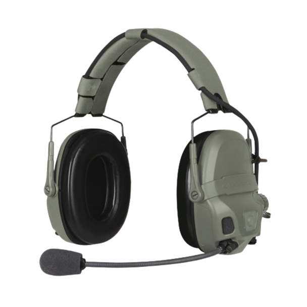 Ops Core AMPs Headset with Comms Green