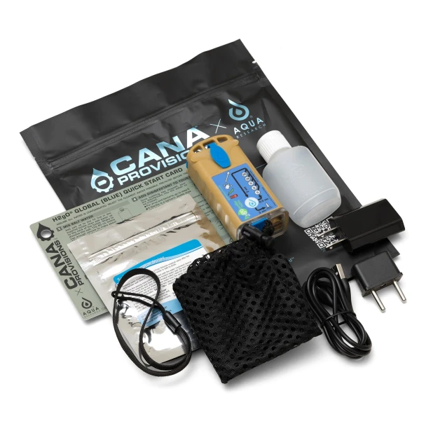 Cana Provisions X Aqua Research H2GO Global Chlorine Disinfectant Generator Kit 