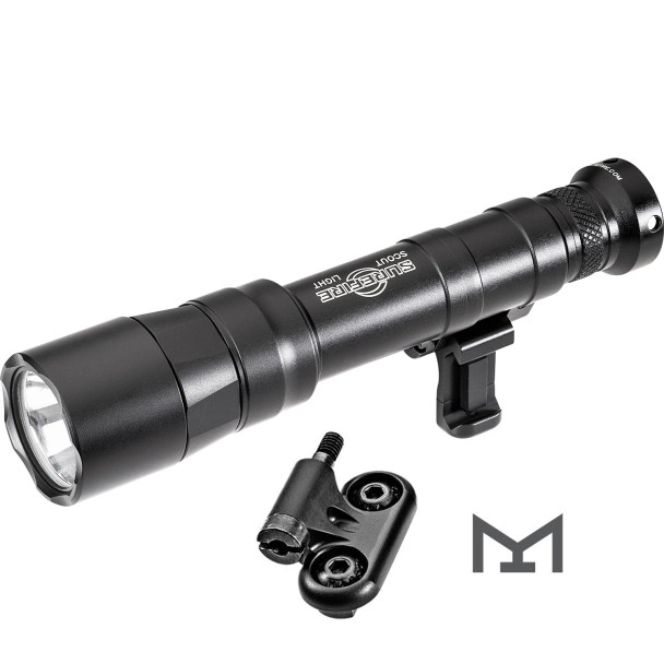 SureFire weapon-mounted flashlight designed for rifles, carbines, and tactical applications.