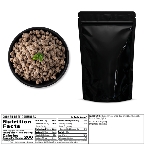 Readywise Emergency Meat and Rice Bucket Beef