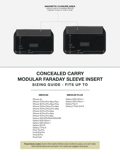 SLNT Modular Faraday Insert