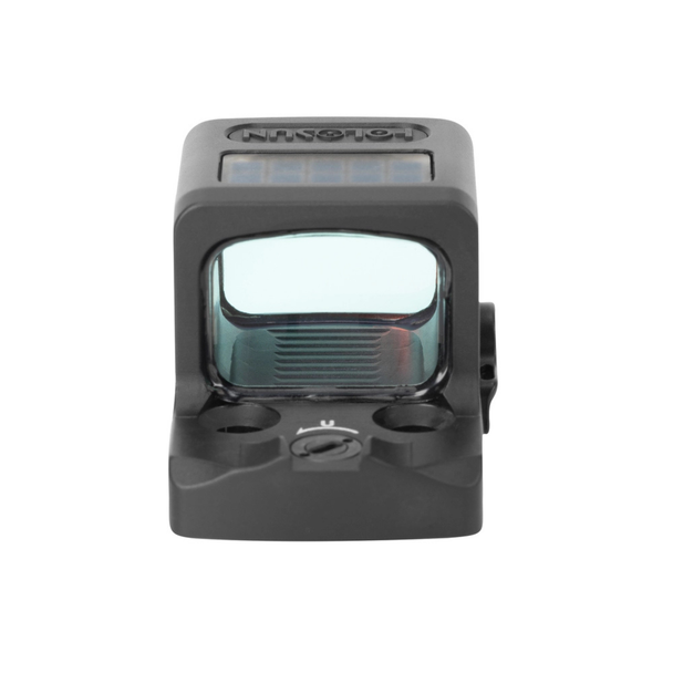 Holosun EPS Carry black rear view showing lens window and glass emitter | Circle Dot