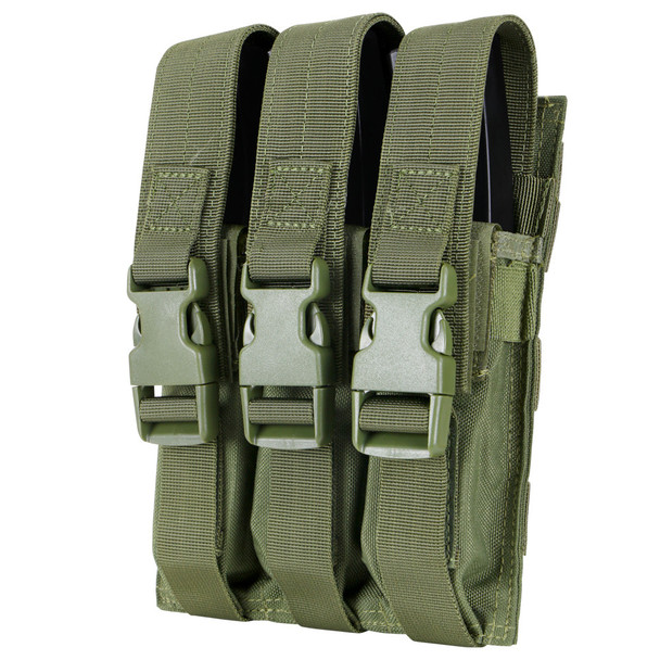 Condor Triple MP5 Mag Pouch Olive Drab