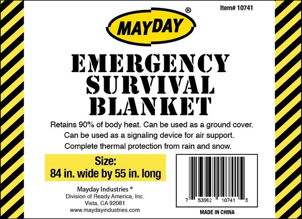 Mayday Economy Emergency Backpack Kits (2 Person Kit)