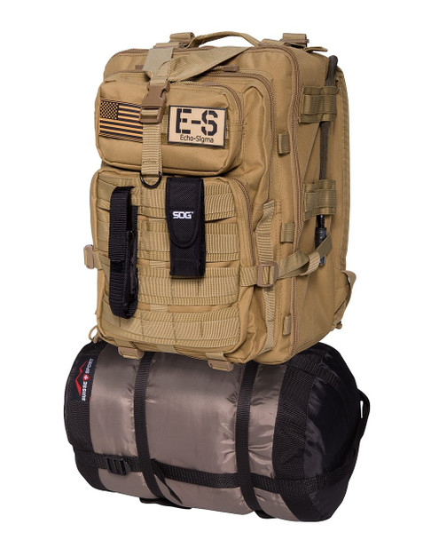 Echo-Sigma 5-7 Day Bug Out Bag - Complete Emergency Kit 