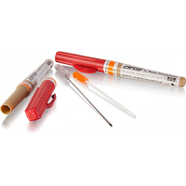 Sucking Chest Wound Re-Supply Kit w/Hyfin Vent Chest Seal Twin Pack