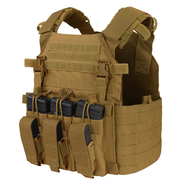 Condor Vanquish Plate Carrier W/ Mag Pouches