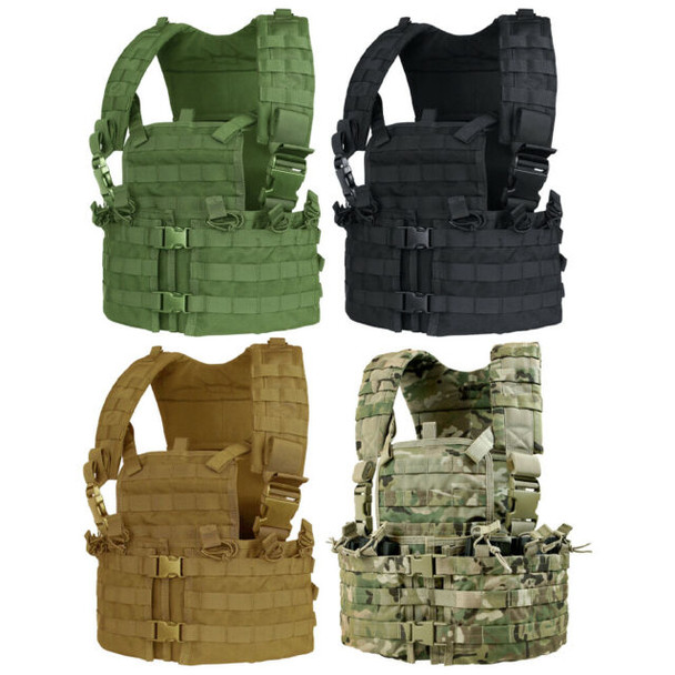 Spec Operator Condor Tactical Pro Chest Set w/ Six built-in AR/M4 Mag Pouches (SO-CS-PRO) 