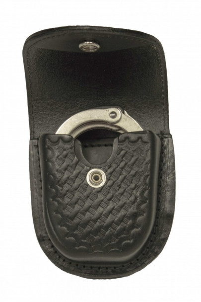 Boston Leather Double Handcuff Case