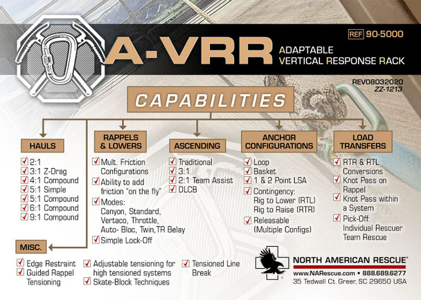 North American Rescue A-VRR - Adaptable Vertical Response Pack