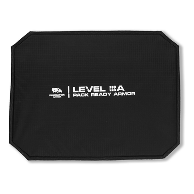 Predator Armor Level IIIA pack ready soft armor panel
