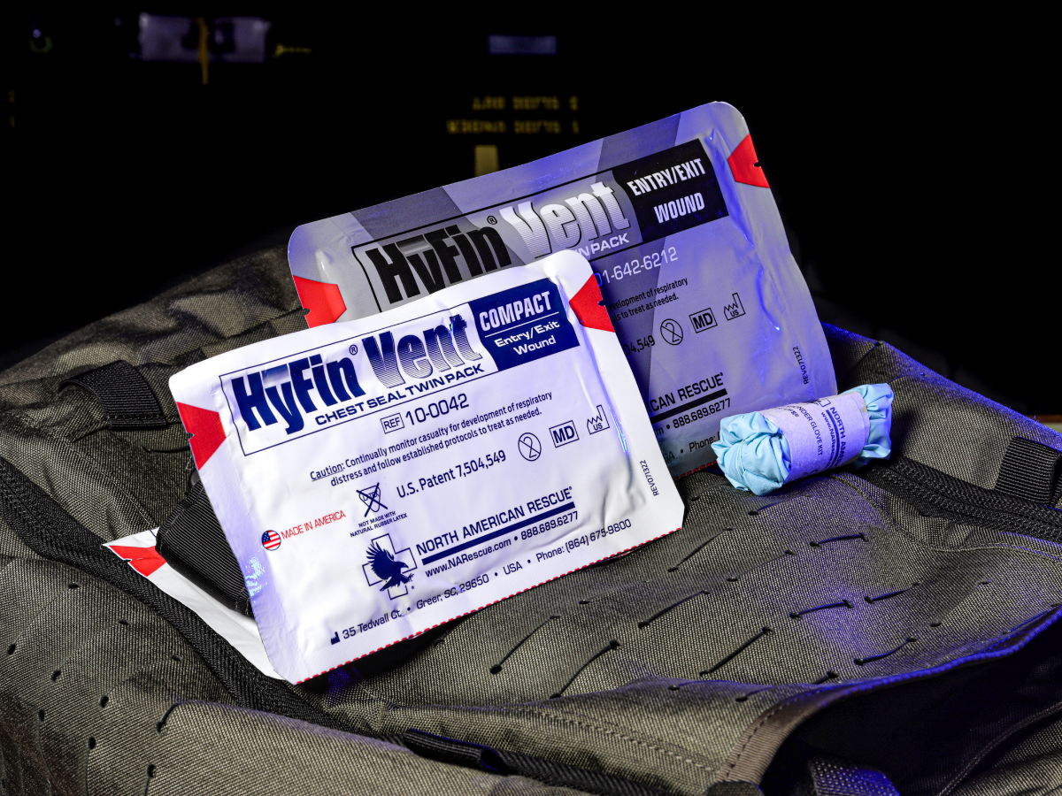 Tactical Chest Wound Seals