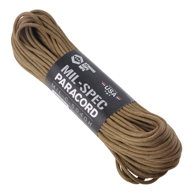 Atwood Rope MFG coyote mil-spec paracord