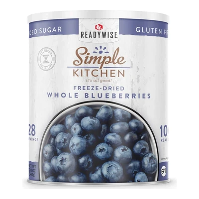 Simple Kitchen freeze-dried whole blueberries can