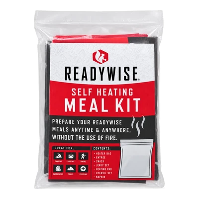 ReadyWise Self Heating Meal Kit pouch