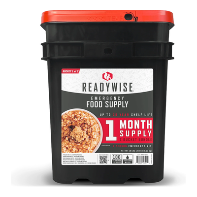 ReadyWise emergency food supply bucket