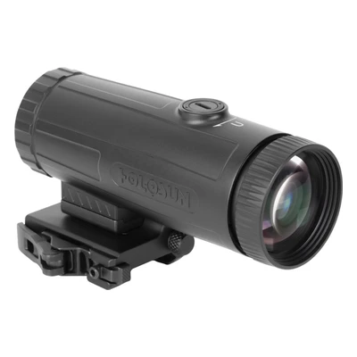 Holosun magnifier with flip mount