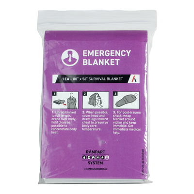 Rampart emergency survival blanket